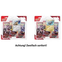 POKEMON 11084 PKM Pokémon KP10 Drei-Boosterpack-Blister Karmesin & Purpur - Ewige Rivalen POKEMON 11084 PKM Pokémon KP10 Drei-Boosterpack-Blister Karmesin & Purpur - Ewige Rivalen von Pokemon