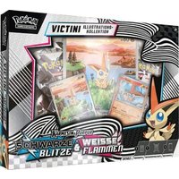 POKEMON 11264 PKM Pokémon KP10.5 Illustrations-Kollektion Einall: Victini, Karmesin & Purpur – Schwarze Blitze & Weiße Flammen POKEMON 11264 PKM Pokémon KP10.5 Illustrations-Kollektion Einall: Victini, Karmesin & Purpur – Schwarze Blitze & Weiße Flammen von Pokemon