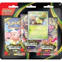 POKEMON 13670 PKM Pokémon Drei-Boosterpack-Blister Mega-Entwicklung - Optimale Ordnung von Pokemon