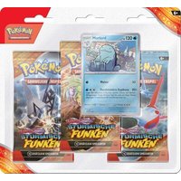 POKEMON 45951 PKM Pokémon KP08 Drei-Boosterpack-Blister Karmesin & Purpur - Stürmische Funken POKEMON 45951 PKM Pokémon KP08 Drei-Boosterpack-Blister Karmesin & Purpur - Stürmische Funken von Pokemon