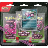 POKÉMON 45974 PKM Pokémon Karmesin & Purpur – Nebel der Sagen 3-Pack Blister POKÉMON 45974 PKM Pokémon Karmesin & Purpur – Nebel der Sagen 3-Pack Blister von Pokemon