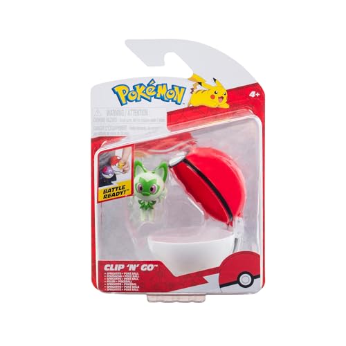 Pokémon PKW3629 - Clip'n'Go Poké Ball - Felori und Pokéball, offizieller Pokéball mit 5 cm Figur Pokémon PKW3629 - Clip'n'Go Poké Ball - Felori und Pokéball, offizieller Pokéball mit 5 cm Figur von Pokémon