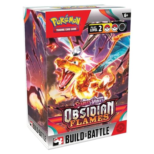 POKEMON Scarlet & Violet 3 Obsidian Flames Build & Battle Box von Pokémon