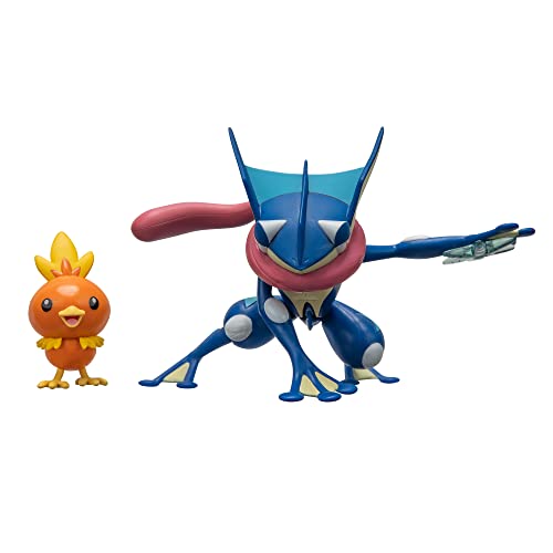 Pokémon Pokemon Battle Figure 2 Pack – Mit 11,4 cm Greninja und 5,1 cm Torchic Battle Figuren mit Zubehör – Amazon Exclusive Pokémon Pokemon Battle Figure 2 Pack – Mit 11,4 cm Greninja und 5,1 cm Torchic Battle Figuren mit Zubehör – Amazon Exclusive von Pokémon