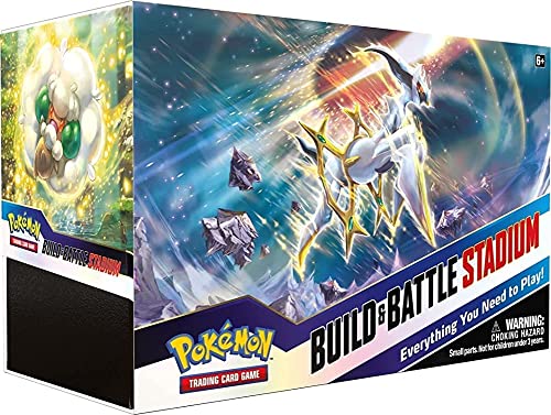 Pokémon TCG: Sword & Shield – Brilliant Stars Build & Battle Stadium, ab 6 Jahren (2 Decks, 12 Booster & mehr) Pokémon TCG: Sword & Shield – Brilliant Stars Build & Battle Stadium, ab 6 Jahren (2 Decks, 12 Booster & mehr) von Pokémon