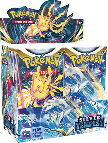 Pokémon TCG: Sword & Shield – Silver Tempest Booster Display Box (36 Packungen) von Pokémon