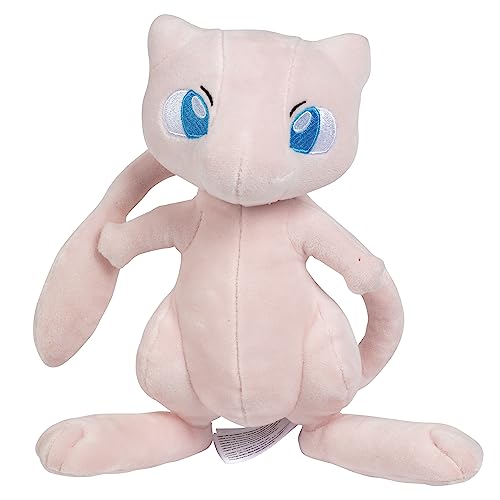 Pokemon 20,3 cm Mew Plush – Offiziell lizenziert – Generation 1 – hochwertige weiche Stofftier-Spielfigur – Geschenk für Kinder, Jungen & Mädchen – ab 2 Jahren Pokemon 20,3 cm Mew Plush – Offiziell lizenziert – Generation 1 – hochwertige weiche Stofftier-Spielfigur – Geschenk für Kinder, Jungen & Mädchen – ab 2 Jahren von Pokémon