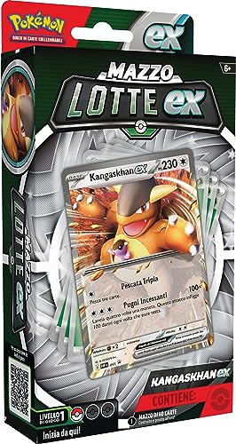 Pokémon Ex Kangaskhan-ex Kampf-Deck des TCG (60 Karten, gebrauchsfertig), italienische Ausgabe von Pokémon