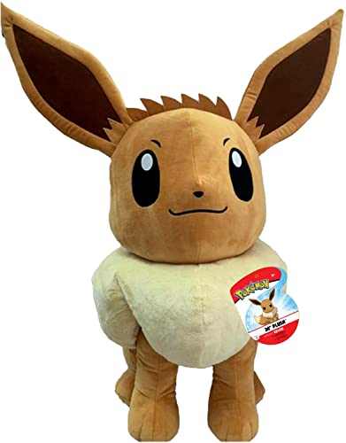 Pokemon 37184 Pluche – Eevee 61 cm, braun von Pokémon