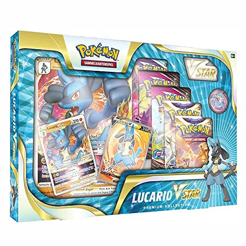 Pokémon (Sammelkartenspiel), PKM Lucario V-Star Premium-Kollektion Pokémon (Sammelkartenspiel), PKM Lucario V-Star Premium-Kollektion von Pokémon