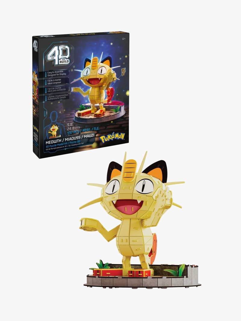 Pokémon 4D Puzzle Mauzi 24 cm Pokémon 4D Puzzle Mauzi 24 cm von Pokémon