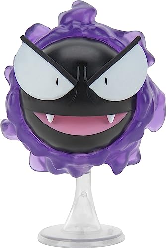 Pokémon Pokemon Figur Gastly Nebulak – 8 cm Kamppfigur - Neue 2024 - Offiziell Lizenziert Pokemon Spielzeug von Pokémon