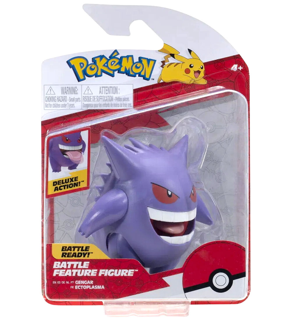 Pokémon Abbildung - Battle Feature Figure - Gengar - Pokémon - One Size - Spielzeugfiguren Pokémon Abbildung - Battle Feature Figure - Gengar - Pokémon - One Size - Spielzeugfiguren von Pokémon