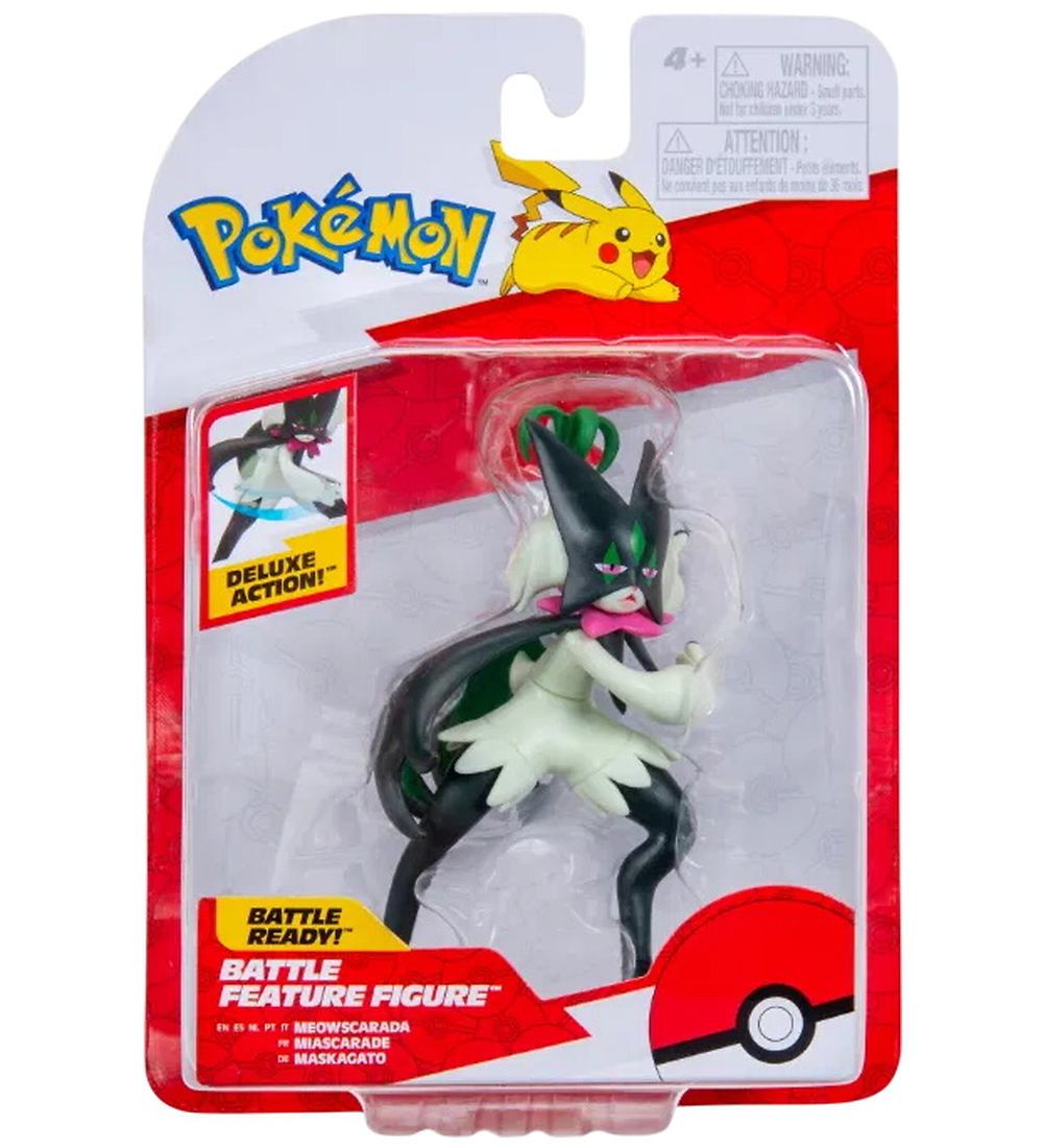Pokémon Abbildung - Battle Feature Figure - Meowscarada - Pokémon - One Size - Spielzeugfiguren Pokémon Abbildung - Battle Feature Figure - Meowscarada - Pokémon - One Size - Spielzeugfiguren von Pokémon