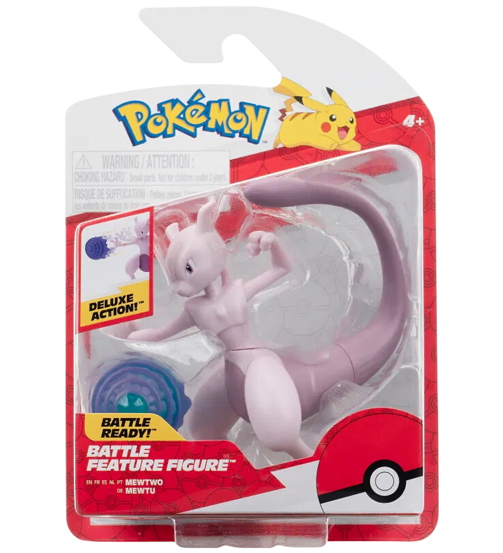 Pokémon Abbildung - Battle Feature Figure - Mewtu - Pokémon - One Size - Spielzeugfiguren Pokémon Abbildung - Battle Feature Figure - Mewtu - Pokémon - One Size - Spielzeugfiguren von Pokémon