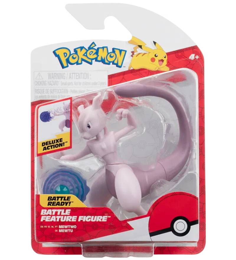 Pokémon Abbildung - Battle Feature Figure - Mewtu - Pokémon - One Size - Spielzeugfiguren Pokémon Abbildung - Battle Feature Figure - Mewtu - Pokémon - One Size - Spielzeugfiguren von Pokémon
