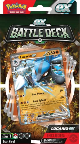 Pokémon Trading Card Game - Ex Battle Decks "Lucario" oder "Ampharos" von Pokémon