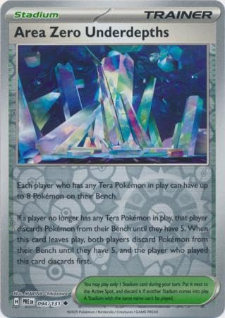 Pokemon - Area Zero Underdepths /131 Prismatic Evolutions - Reverse Foil Einzelkarte Pokemon - Area Zero Underdepths /131 Prismatic Evolutions - Reverse Foil Einzelkarte von Pokémon