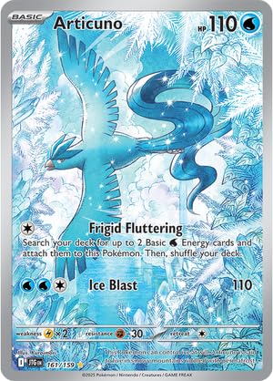 Pokemon - Articuno 161/159 - Gemeinsame Reise - Illustration Rare - Folien Einzelkarte von Pokemon