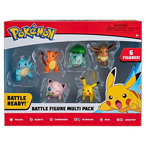 Pokemon Bandai – Pack mit 6 Figuren von Pokémon