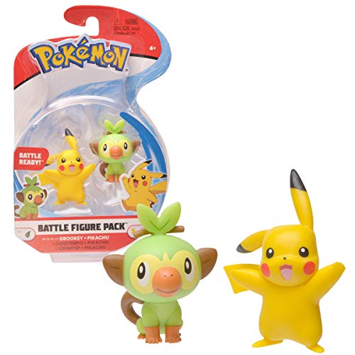 Pokémon Bandai Set mit 2 Figuren, 3-5 cm – Pikachu & Ouistempo, WT97625 Pokémon Bandai Set mit 2 Figuren, 3-5 cm – Pikachu & Ouistempo, WT97625 von Pokémon