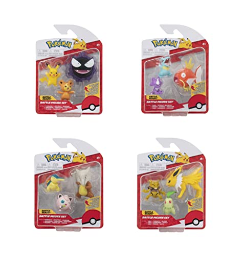 Pokemon PKW - Battle Figure Set 3 Pack (Sortiment) von Pokemon