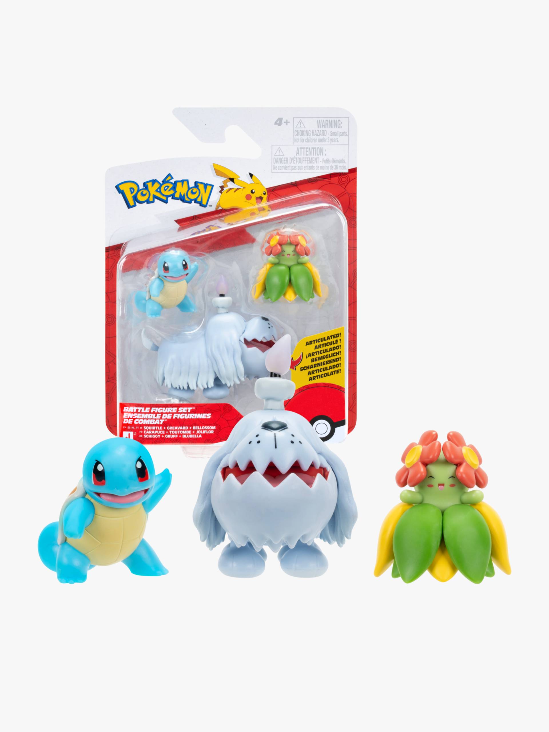Pokémon Battle Figur Schiggy Gruff & Pamo 3er-Pack Pokémon Battle Figur Schiggy Gruff & Pamo 3er-Pack von Pokémon