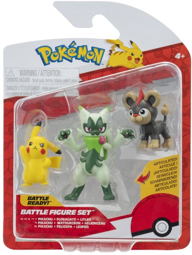 Pokémon Battle Figure Figurenset 3er-Pack von Pokémon