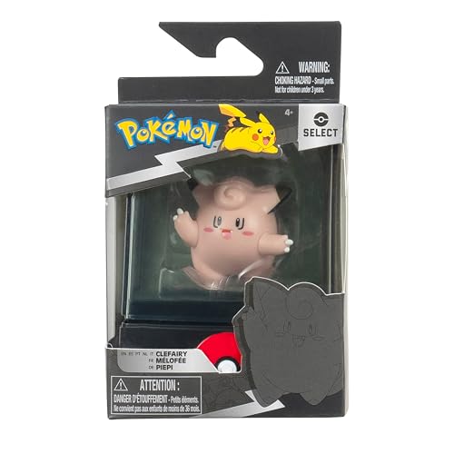 Pokemon Battle Figure Pack (Select Figure with Case) Clefairy - W13, Hellblau von Pokémon