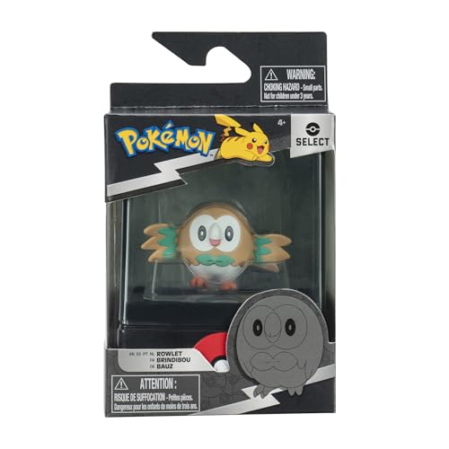 Pokemon Battle Figure Pack (Select Figure with Case) W10 - Rowlet von Pokémon