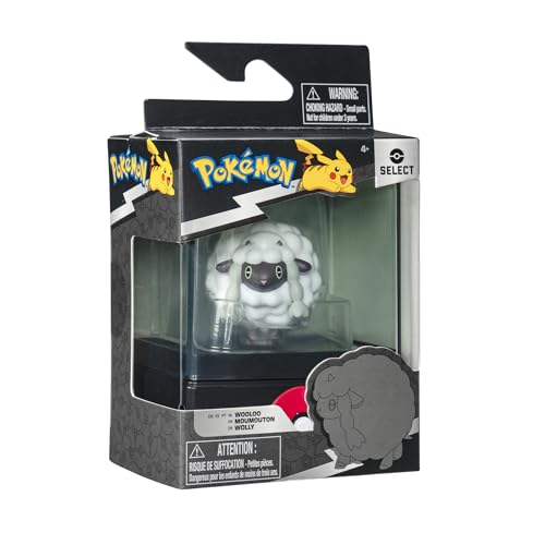 Pokemon Battle Figure Pack (Select Figure with Case) W10 - Wooloo von Jazwares