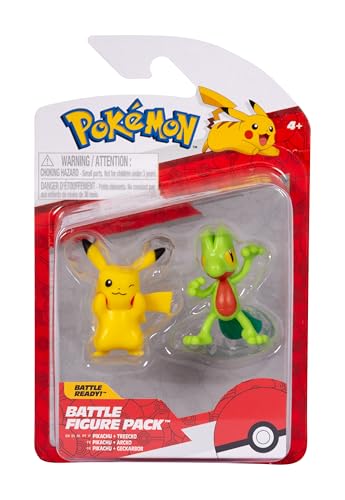 Pokémon Battle Figuren Pack: Pikachu und Geckabor, 2 detaillierte Figuren Pokémon Battle Figuren Pack: Pikachu und Geckabor, 2 detaillierte Figuren von Pokémon