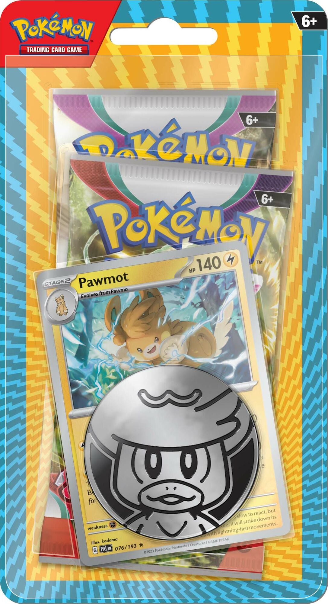Pokémon Blister Sammelkarten 2er-Pack von Pokémon