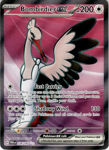 Pokemon - Bombirdier ex 234/182 - Paradox Rift - Full Art - Folien Einzelkarte von Pokémon