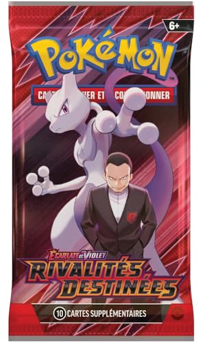 Pokémon – Booster Rivalitäten Geschicklichkeiten | 10 offizielle TCG Karten | Erweiterung Scharlachrot & Lila | Zufällige Karten, darunter Ex- und Spezialillustrationen Pokémon – Booster Rivalitäten Geschicklichkeiten | 10 offizielle TCG Karten | Erweiterung Scharlachrot & Lila | Zufällige Karten, darunter Ex- und Spezialillustrationen von Pokémon