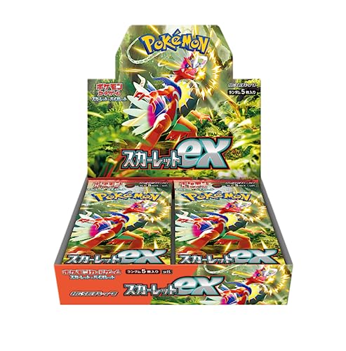 Pokemon Card Game Scarlet & Violet Expansion Pack Scarlet Ex Box (Japan) (Karmesin & Purpur) von Pokémon