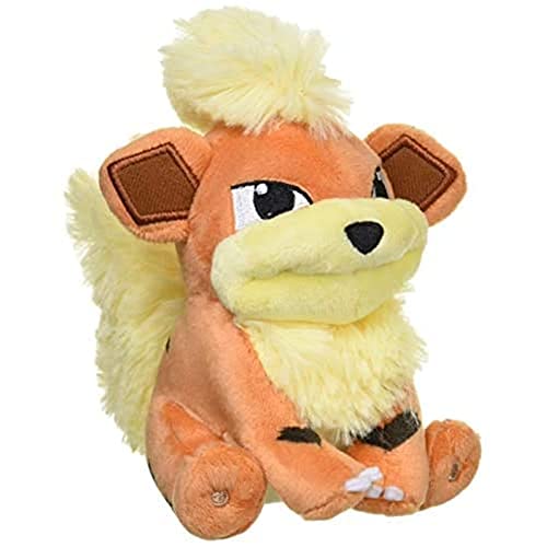 Pokemon Center Original Pokemon Fit Growlithe Caninos Fukano Plush Peluche Plüschtier von Pokémon