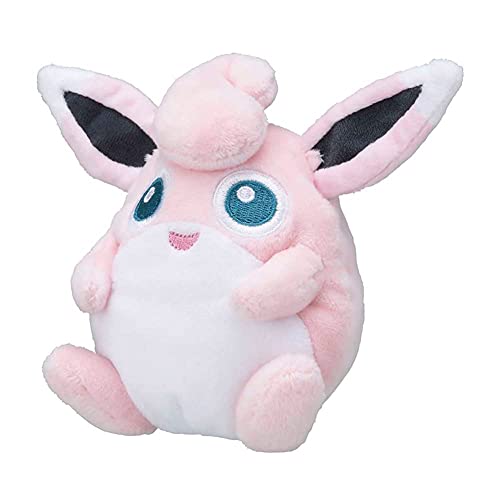 Pokemon Center Original Pokemon Fit Wigglytuff Grodoudou Knuddeluff Plush Peluche Plüschtier von Pokemon
