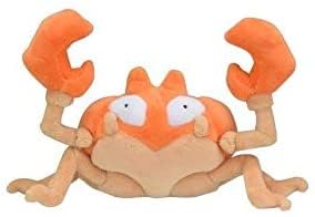 Pokémon Center: Krabben-Plüsch, sitzend, 17,8 cm, Mehrfarbig von Pokémon