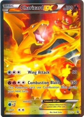 Pokémon Charizard EX Sammelkarte (1) - Unabgestuft - Rot - 2014 von Pokémon