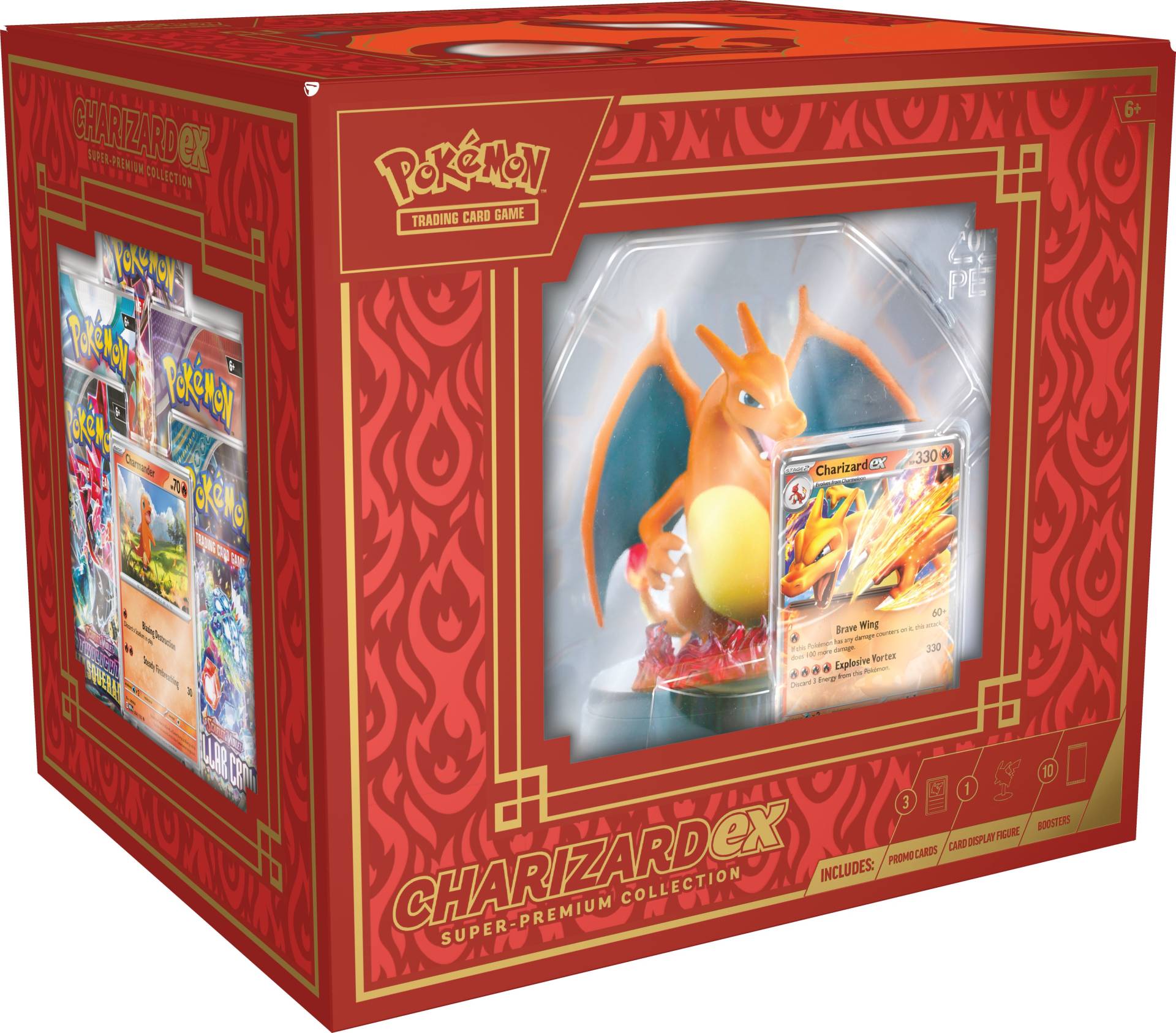 Pokémon Charizard EX Super Premium Collection Sammelkarten Pokémon Charizard EX Super Premium Collection Sammelkarten von Pokémon