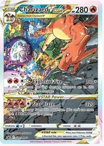 Pokemon - Charizard VStar SWSH262 - Pokemon Black Star Promo - Alternate Art Holo - Ultra Premium Collection Exclusive Pokemon - Charizard VStar SWSH262 - Pokemon Black Star Promo - Alternate Art Holo - Ultra Premium Collection Exclusive von Pokémon