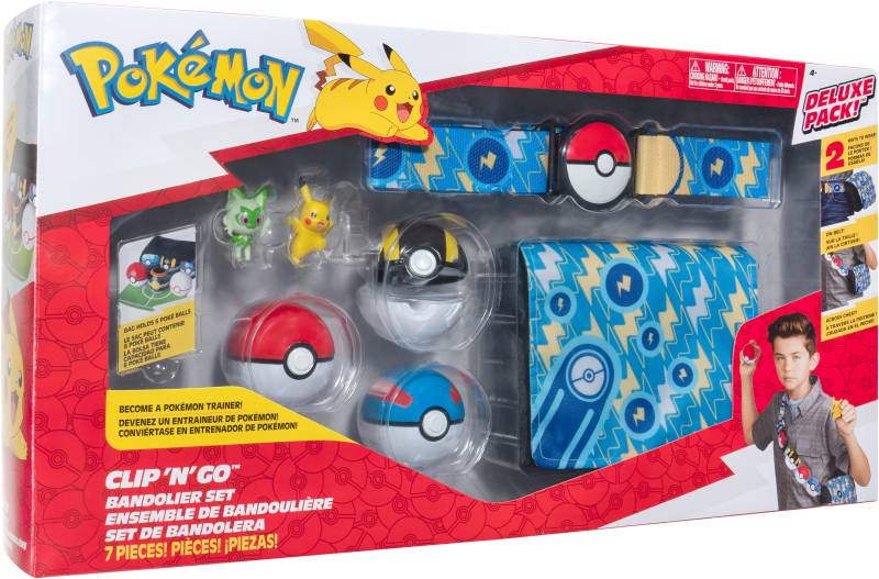 Pokémon Clip 'N' Go Bandolier-Tasche Spielset mit Pokéball von Pokémon