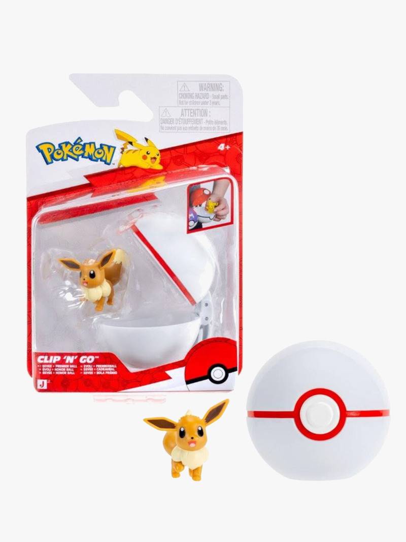 Pokémon Clip `N´ Go Spielset Evoli Premier Ball Pokémon Clip `N´ Go Spielset Evoli Premier Ball von Pokémon