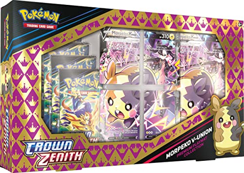 Pokémon Crown Zenith Morpeko V-Union Premium Playmat Collection Box - EN von Pokémon