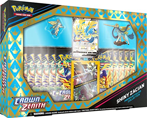 Pokémon Crown Zenith Shiny Zacian Premium Figure Collection Box - EN von Pokémon