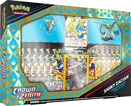 Pokémon Crown Zenith Shiny Zacian Premium Figure Collection von Pokémon