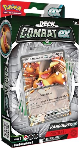 Pokémon Sammelkartenspiel Kangourex-ex Combat (Deck mit 60 Karten, gebrauchsfertig) Pokémon Sammelkartenspiel Kangourex-ex Combat (Deck mit 60 Karten, gebrauchsfertig) von Pokémon