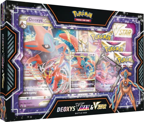 Pokémon Deoxys VMAX & VSTAR Battle Box, Mehrfarbig Pokémon Deoxys VMAX & VSTAR Battle Box, Mehrfarbig von Pokémon