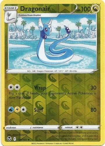 Pokemon Dragonair 130/195 - Silver Tempest - Reverse Foil Einzelkarte von Pokémon